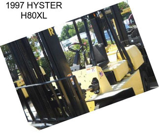 1997 HYSTER H80XL