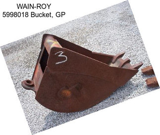 WAIN-ROY 5998018 Bucket, GP