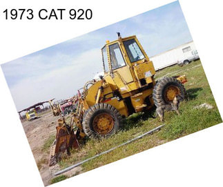 1973 CAT 920