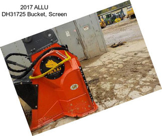 2017 ALLU DH31725 Bucket, Screen