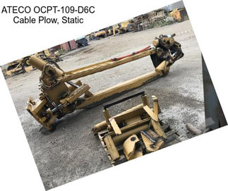 ATECO OCPT-109-D6C Cable Plow, Static