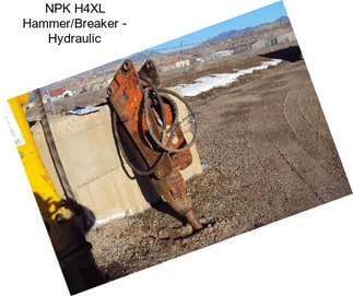 NPK H4XL Hammer/Breaker - Hydraulic