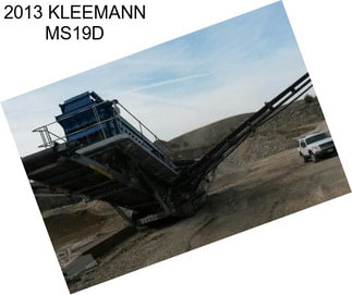 2013 KLEEMANN MS19D