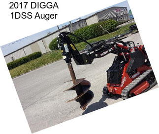 2017 DIGGA 1DSS Auger