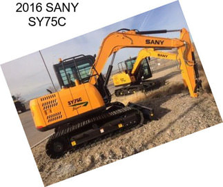 2016 SANY SY75C