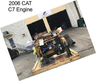 2006 CAT C7 Engine