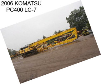 2006 KOMATSU PC400 LC-7