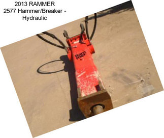2013 RAMMER 2577 Hammer/Breaker - Hydraulic