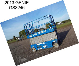 2013 GENIE GS3246