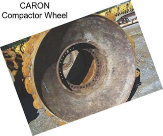 CARON Compactor Wheel