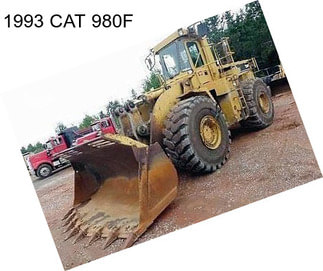 1993 CAT 980F