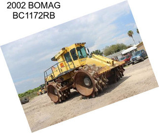 2002 BOMAG BC1172RB