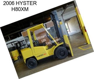 2006 HYSTER H80XM