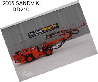 2006 SANDVIK DD210