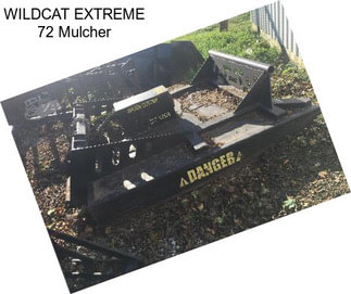 WILDCAT EXTREME 72 Mulcher