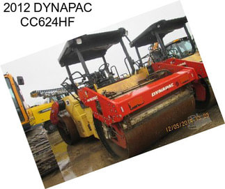 2012 DYNAPAC CC624HF