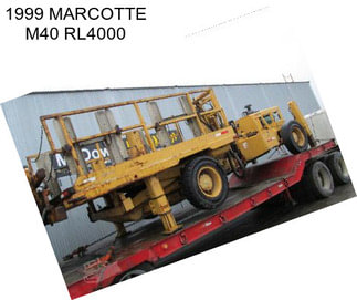 1999 MARCOTTE M40 RL4000