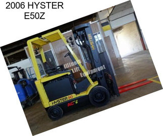 2006 HYSTER E50Z