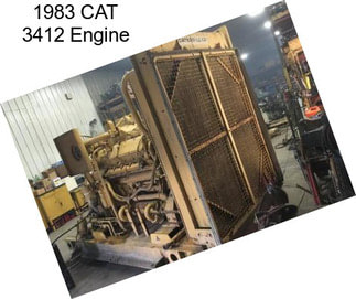1983 CAT 3412 Engine