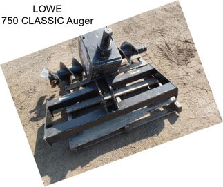 LOWE 750 CLASSIC Auger
