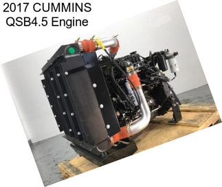 2017 CUMMINS QSB4.5 Engine