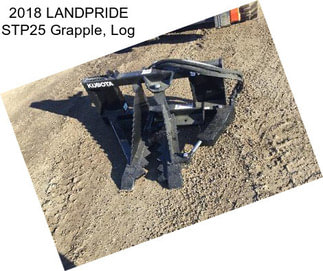 2018 LANDPRIDE STP25 Grapple, Log