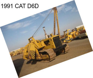1991 CAT D6D