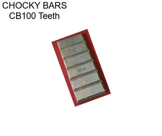 CHOCKY BARS CB100 Teeth