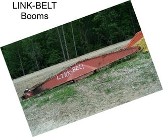 LINK-BELT Booms