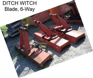 DITCH WITCH Blade, 6-Way