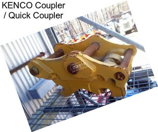 KENCO Coupler / Quick Coupler