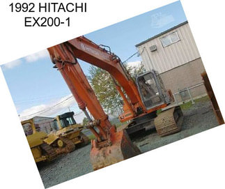 1992 HITACHI EX200-1