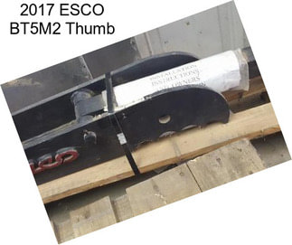 2017 ESCO BT5M2 Thumb