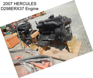 2007 HERCULES D298ERX37 Engine