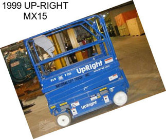 1999 UP-RIGHT MX15