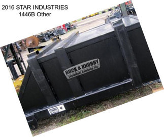 2016 STAR INDUSTRIES 1446B Other
