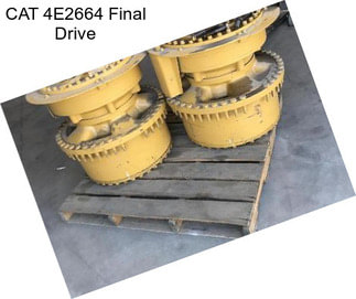 CAT 4E2664 Final Drive