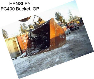 HENSLEY PC400 Bucket, GP