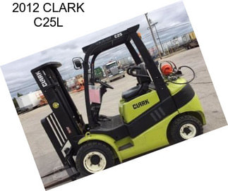 2012 CLARK C25L