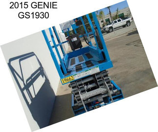 2015 GENIE GS1930