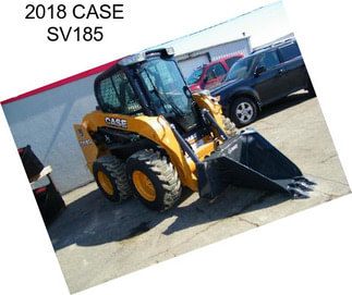 2018 CASE SV185