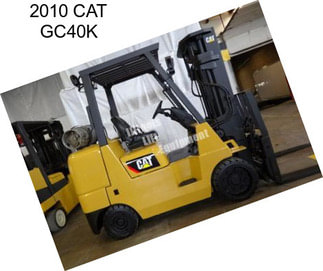 2010 CAT GC40K