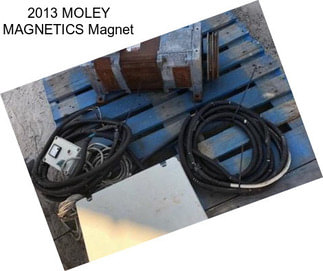 2013 MOLEY MAGNETICS Magnet
