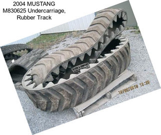 2004 MUSTANG M830625 Undercarriage, Rubber Track