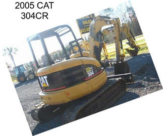 2005 CAT 304CR