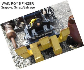 WAIN ROY 5 FINGER Grapple, Scrap/Salvage