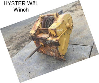 HYSTER W8L Winch