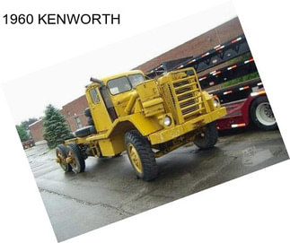 1960 KENWORTH