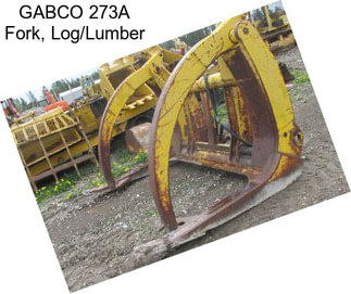 GABCO 273A Fork, Log/Lumber