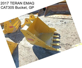 2017 TERAN EMAQ CAT305 Bucket, GP